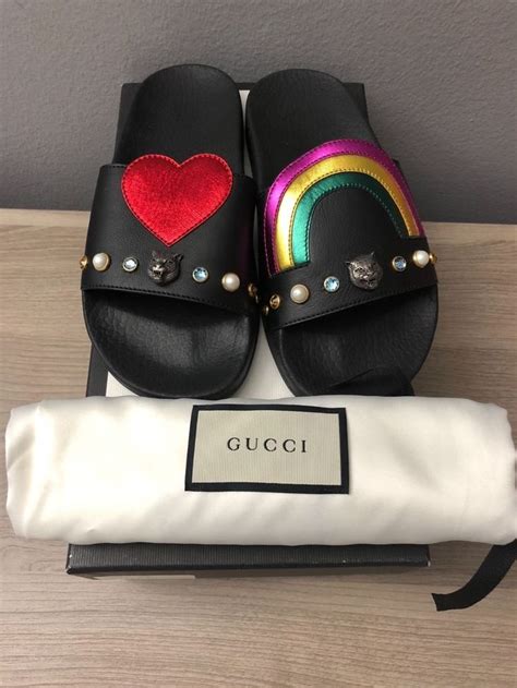 authentic Gucci slides brand new